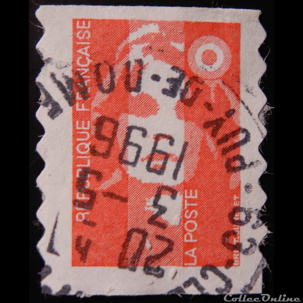 AA00007 Marianne de Briat rouge Sans valeur faciale de 1994 timbre france aa00007 marianne de briat rouge sans valeur faciale de 1994