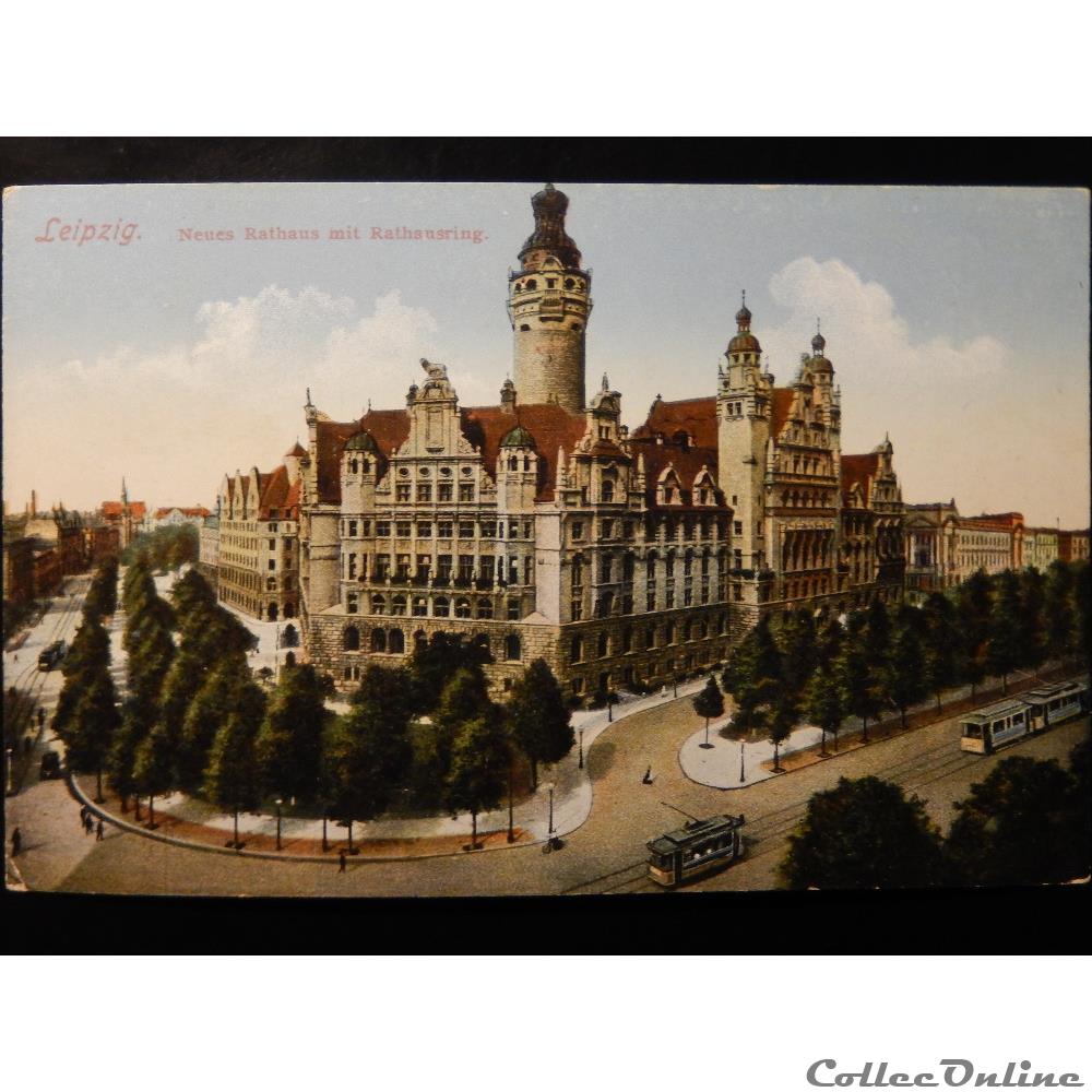 carte postale europe languedoc roussillon cpa allemagne leipzig