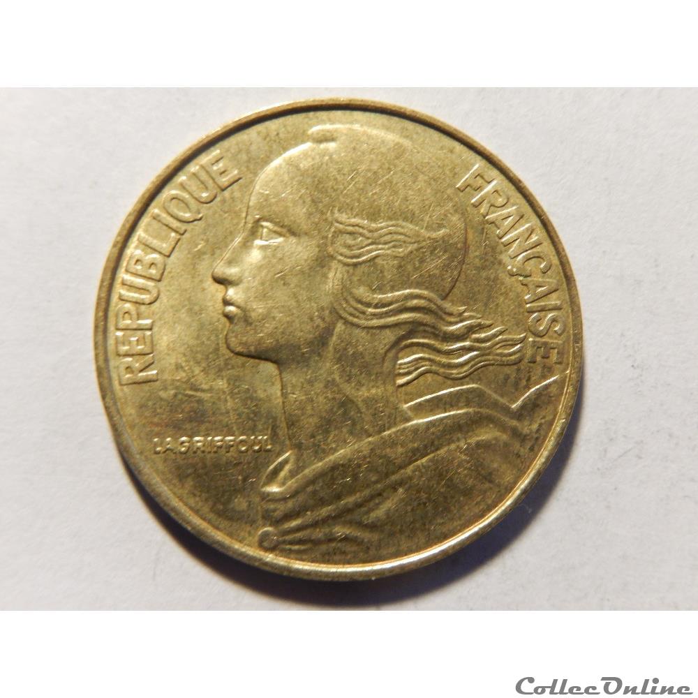 monnaie france moderne 20 centimes marianne 1993