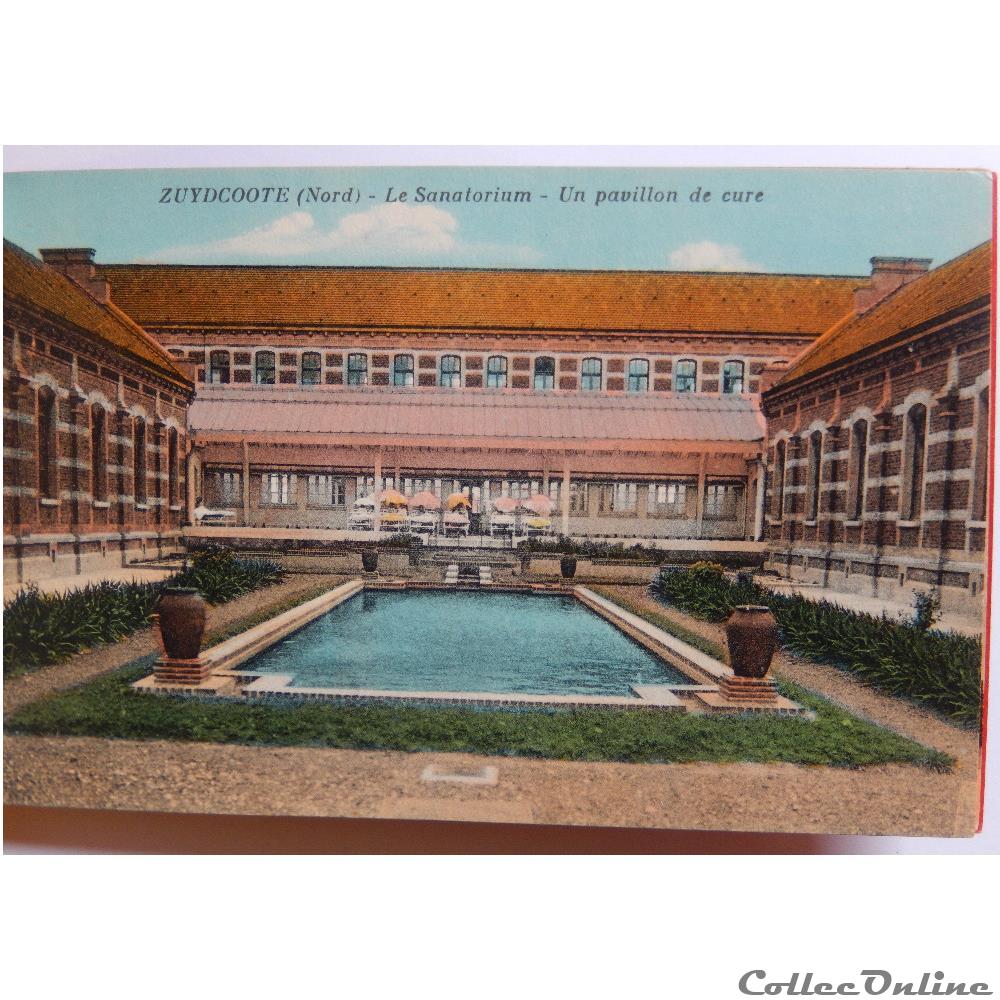 CPA du Nord, Zuydcoote, le Sanatorium 3 carte postale france de calai cpa du nord zuydcoote le sanatorium