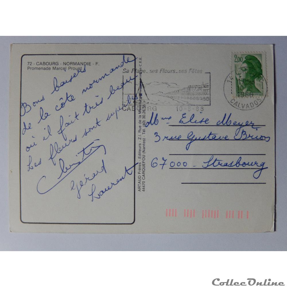CP du Calvados, Cabourg carte postale france basse normandie cp du calvados cabourg