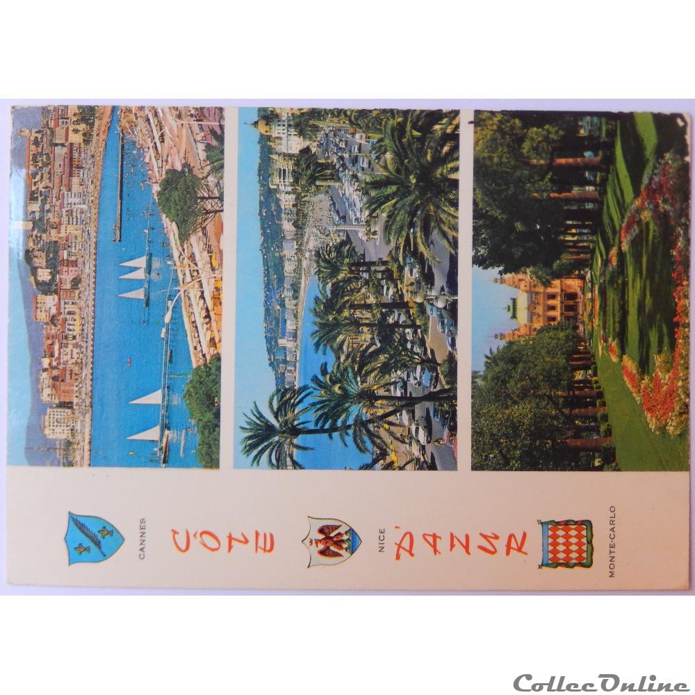 CPA des Alpes-Maritimes, Cannes, Nice et Monaco carte postale france provence cote azur cpa des alpes maritimes cannes nice et monaco