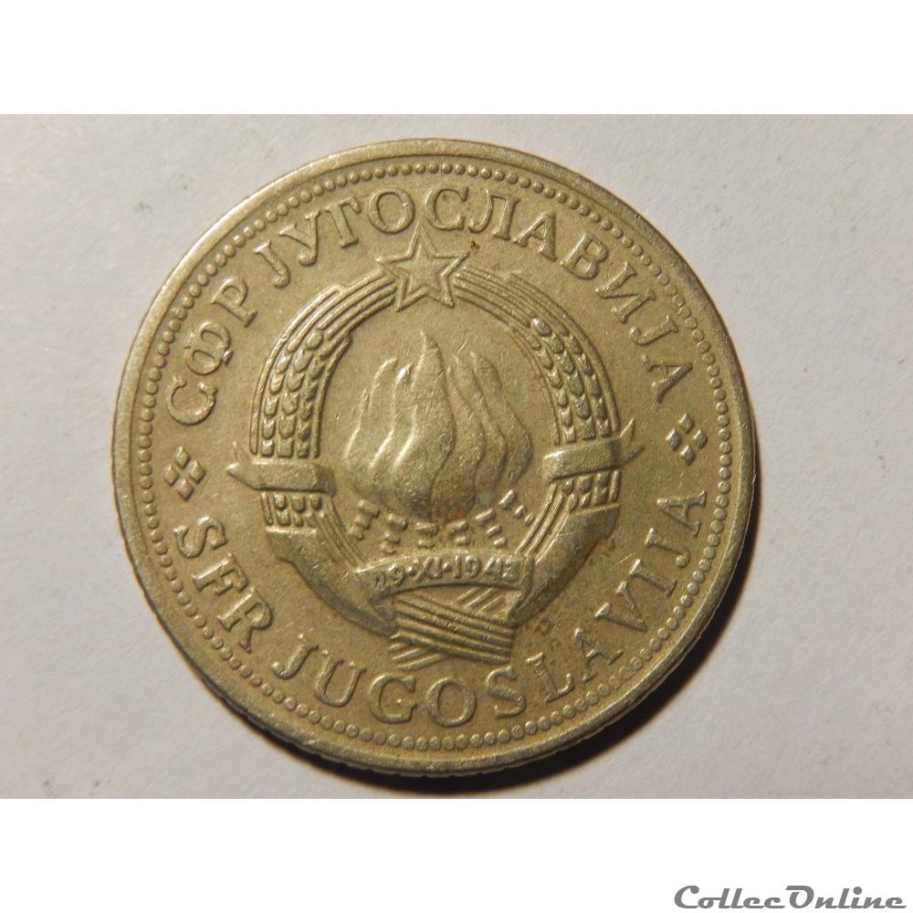 Yougoslavie, 2 dinara de 1972 2 monnaie monde yougoslavie 2 dinara de 1972
