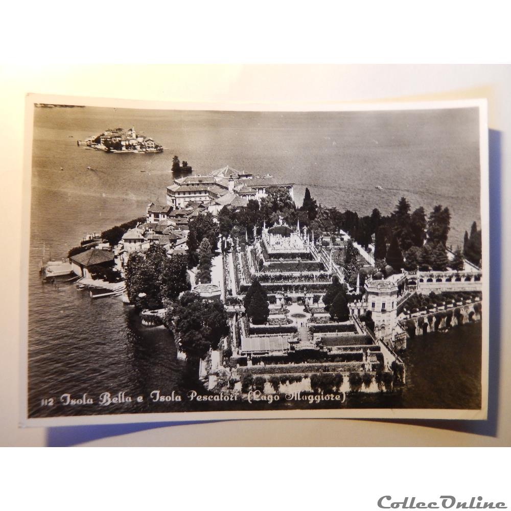 carte postale europe rhone alpe cpa italie isola bella et isola pescatori lac majeur