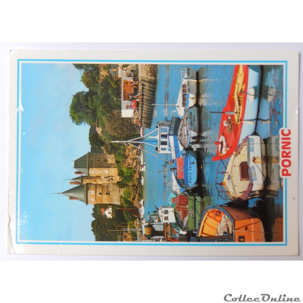 carte postale france pay cp de loire atlantique pornic