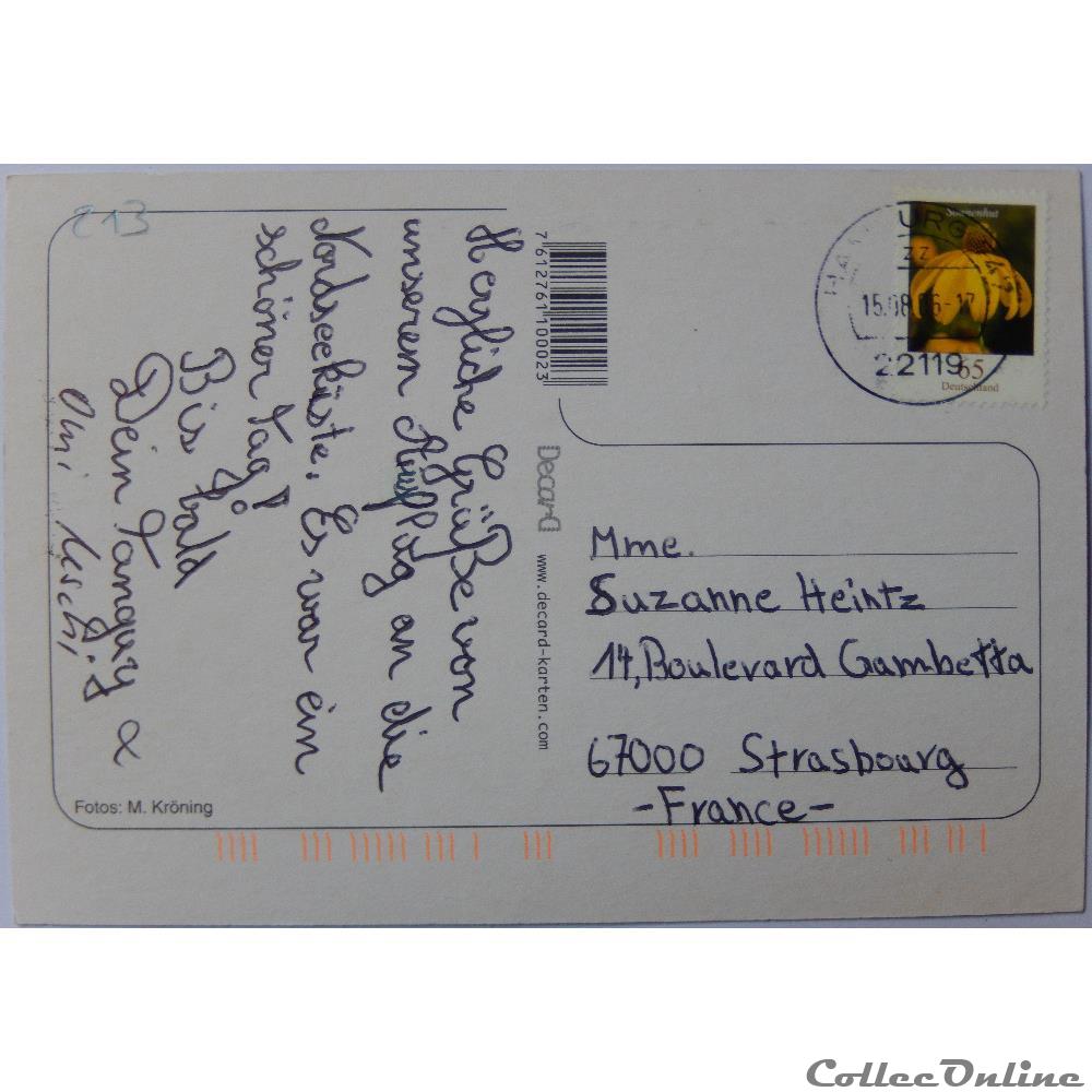 CP d'Allemagne, Schleswig-Holstein, Büsum carte postale europe rhone alpe cp allemagne schleswig holstein busum