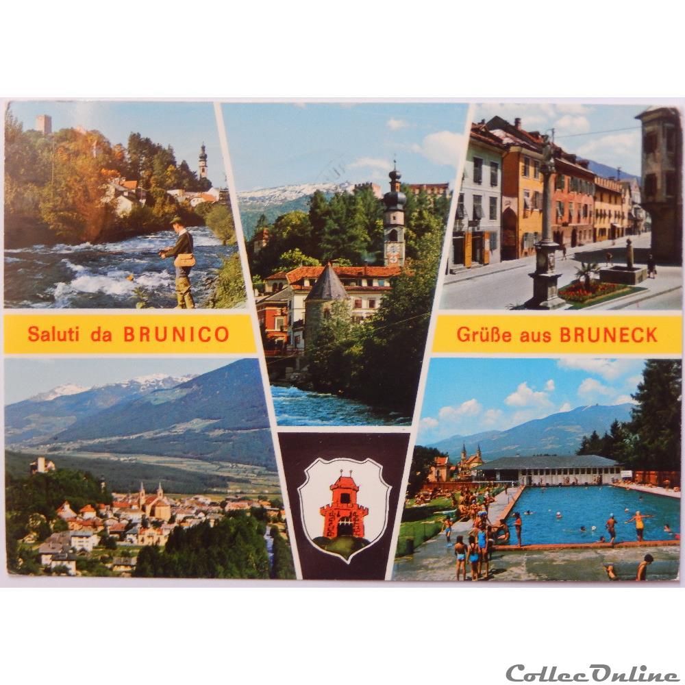 carte postale europe centre cp italie trentin haut adige brunico