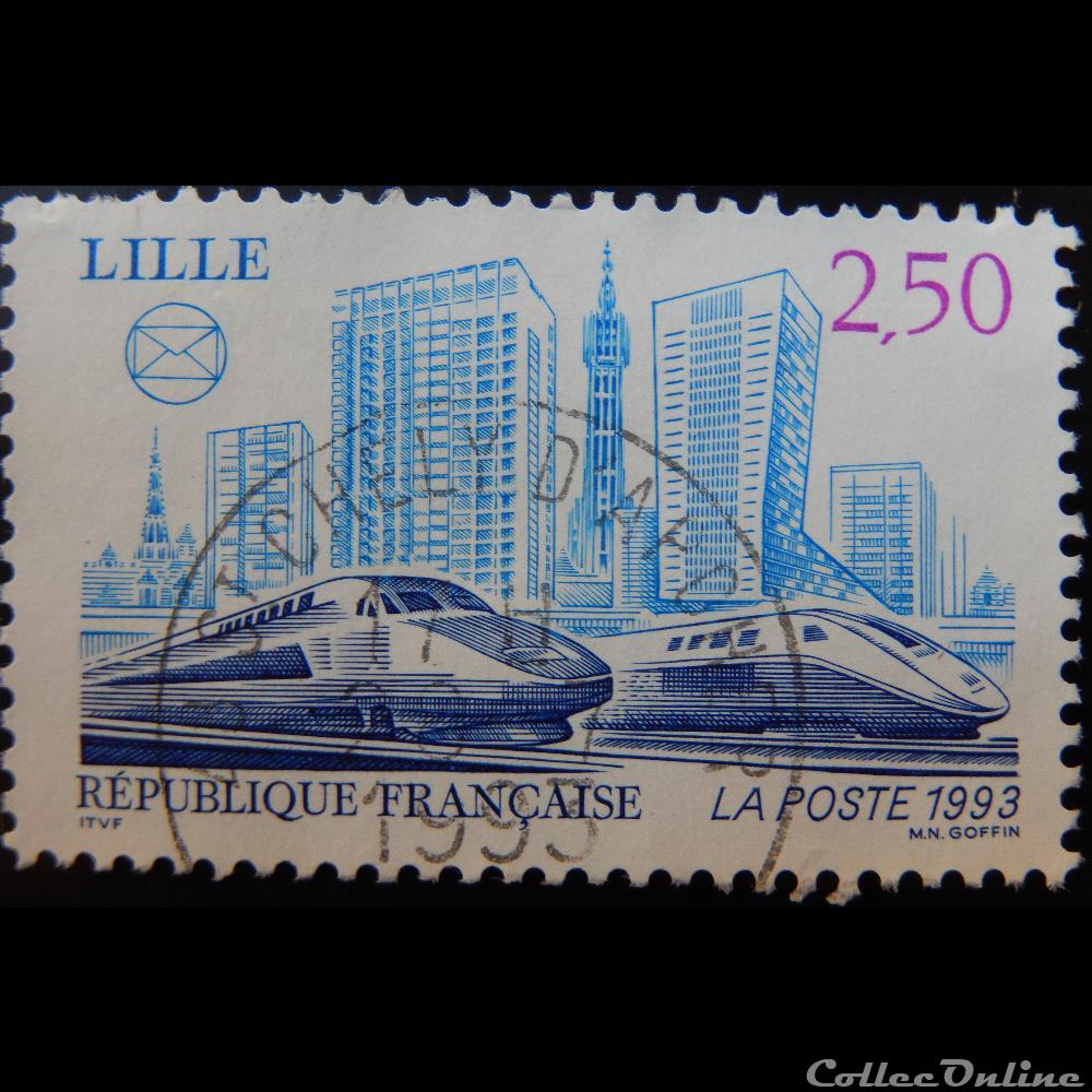 02811 Lille 66ème congrès de la Fédération des Sociétés Philatéliques Françaises 2F50 timbre france 02811 lille 66eme congres de la federation des societes philateliques francaises 2f50
