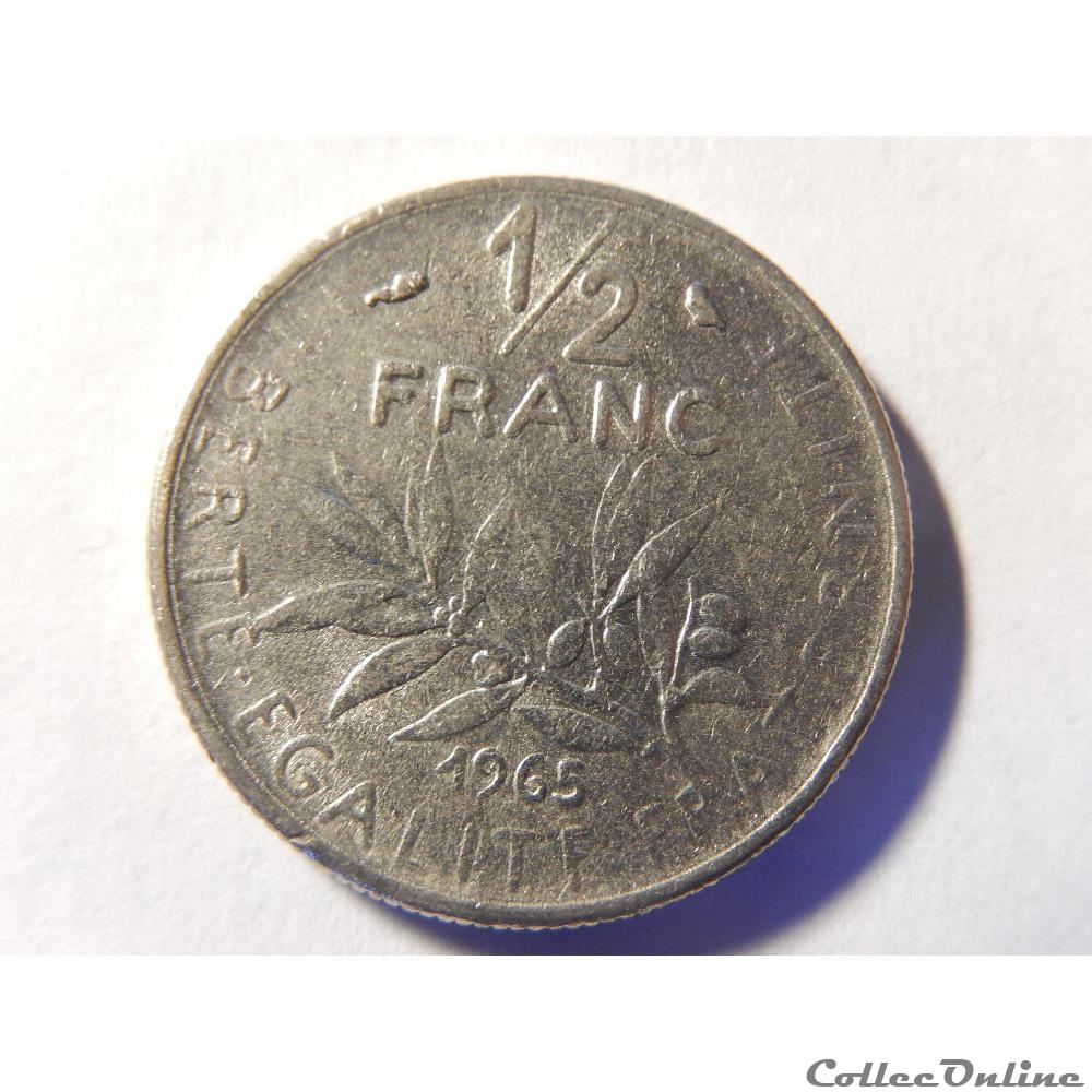 50 centimes Semeuse 1965 monnaie france moderne 50 centimes semeuse 1965