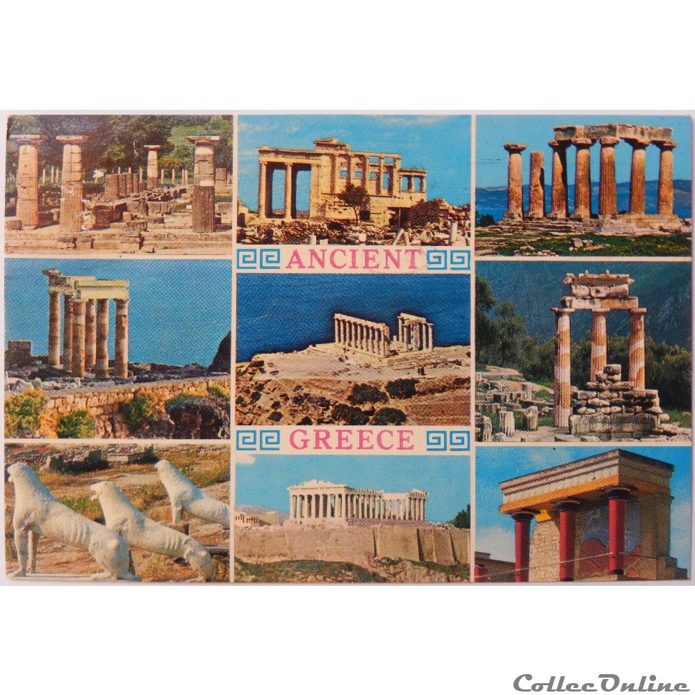 CP de Grèce carte postale europe provence cote azur cp de grece