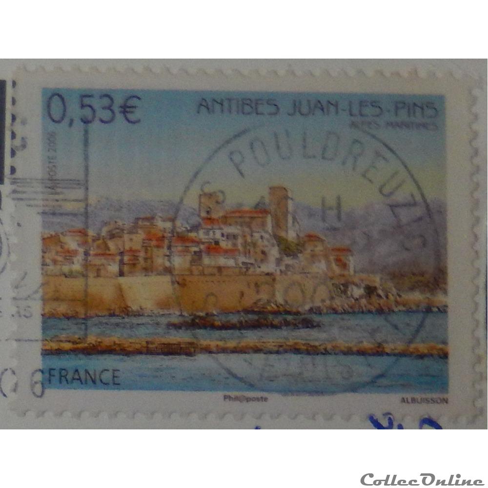 03940 Antibes, Juan-les-Pins 0.54€ de 2006 timbre france 03940 antibes juan les pins 0 54 de 2006