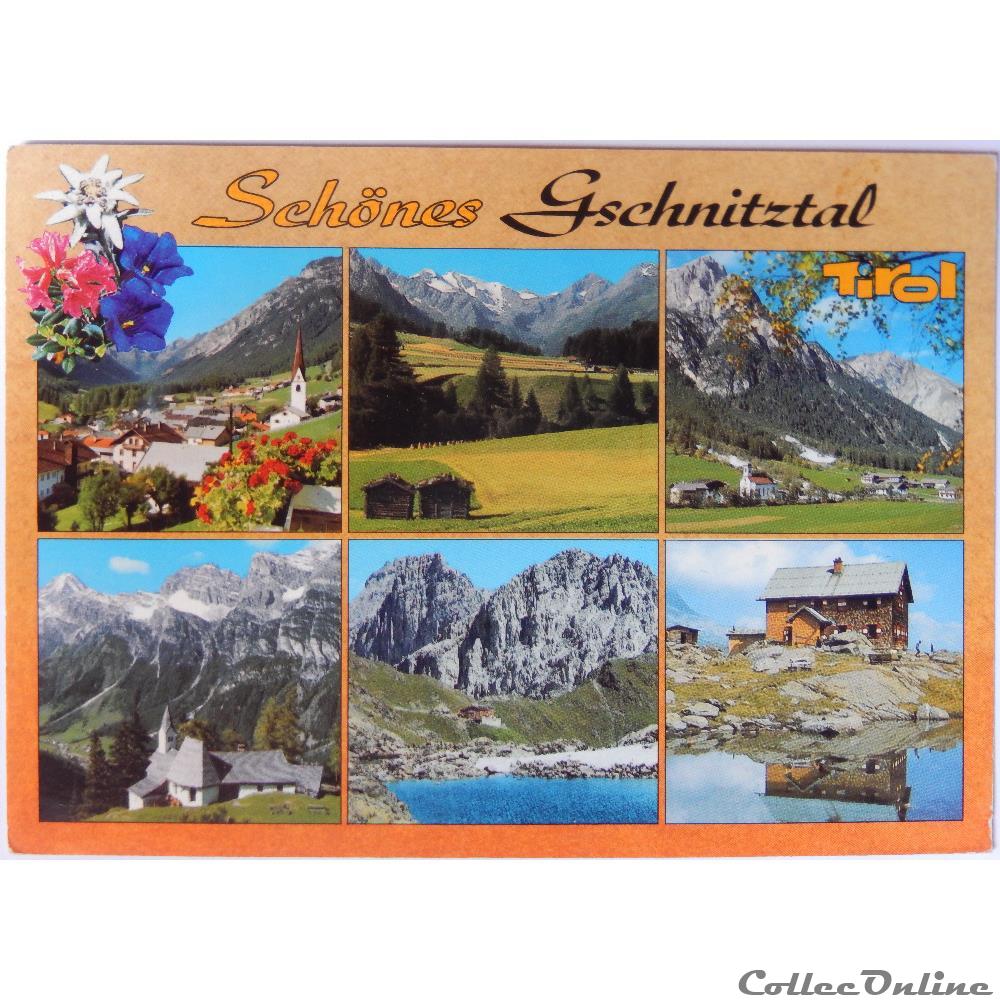 CP d'Autriche, Tirol, Gschnitztal carte postale europe alsace cp autriche tirol gschnitztal