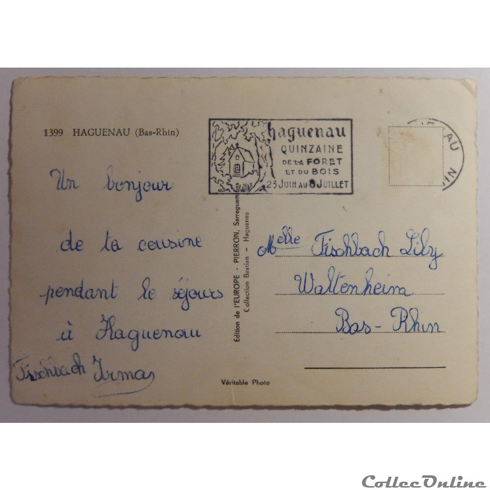 CPA de Haguenau, Bas-Rhin carte postale france alsace cpa de haguenau bas rhin
