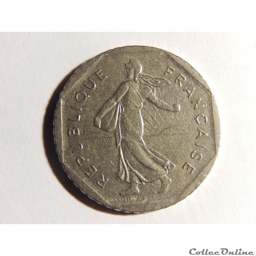 2 Francs Semeuse 1979 3 monnaie france moderne 2 francs semeuse 1979
