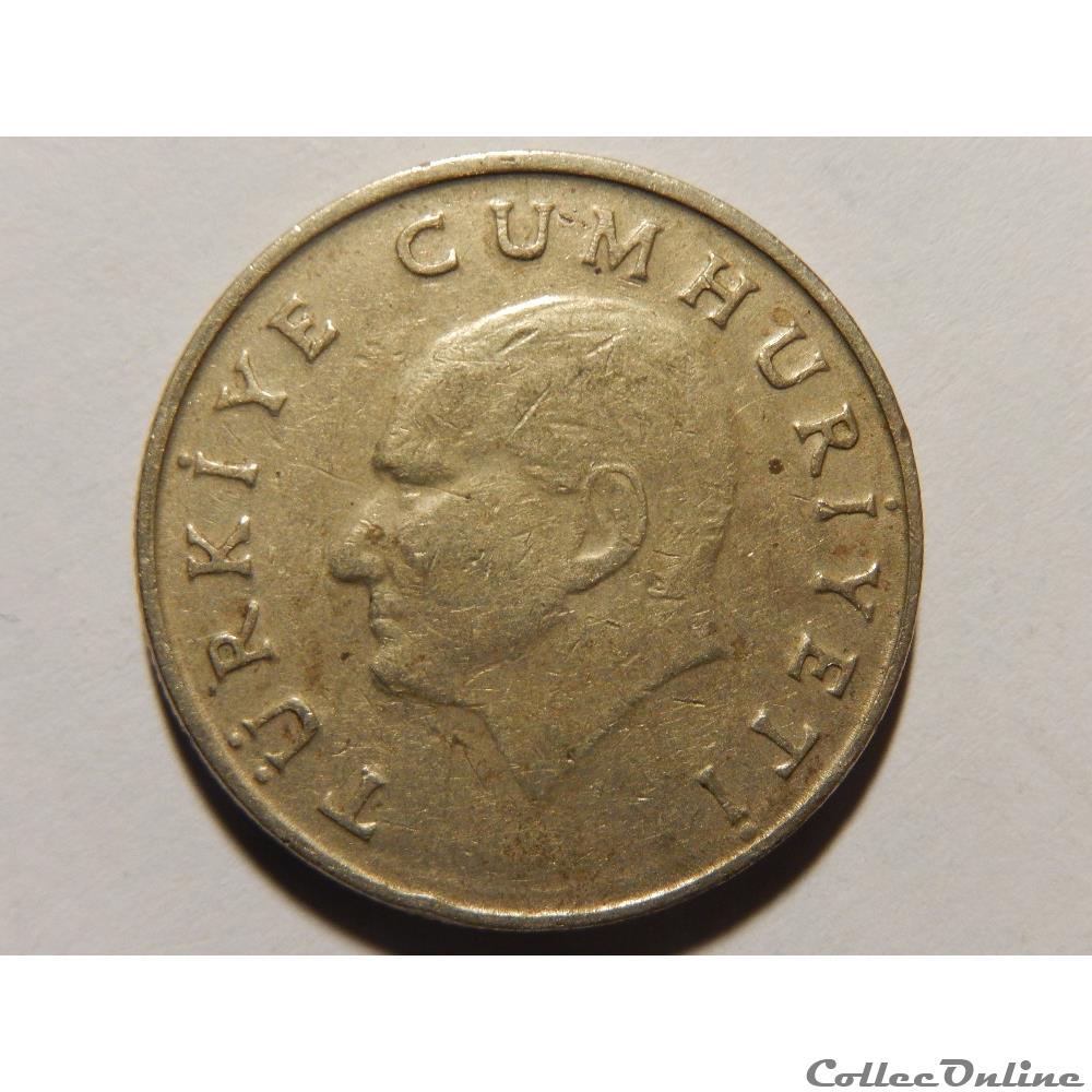 monnaie monde turquie 50 lira de 1985
