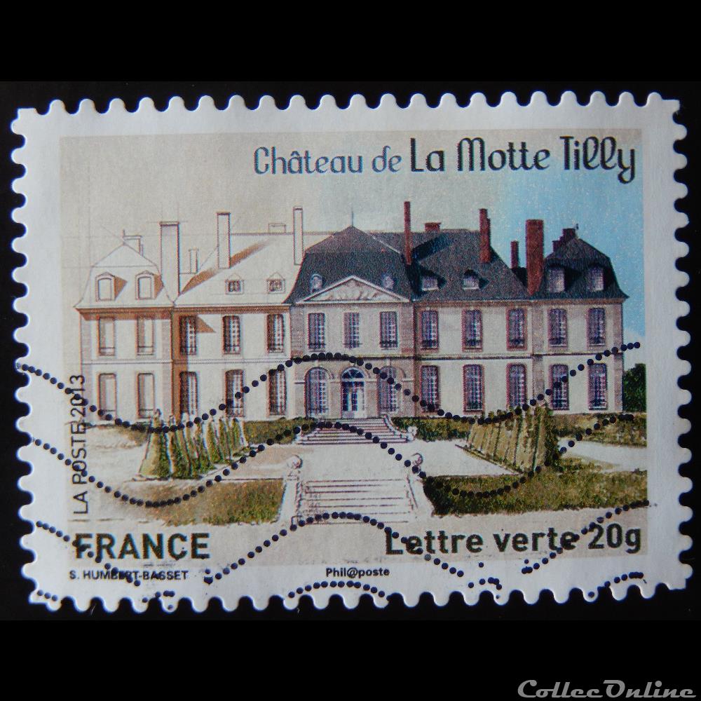 Chateau De La Motte Tilly g Stamps Europe France 11