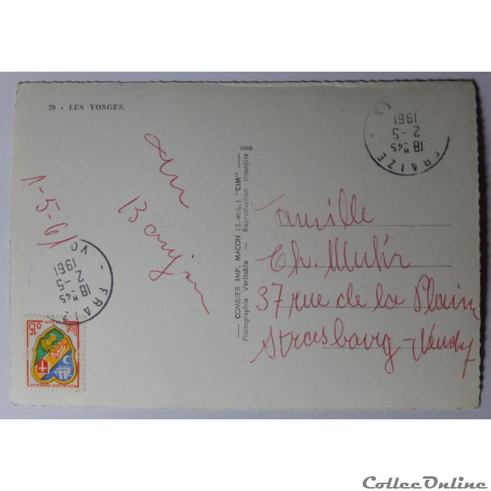 CPA des Vosges carte postale france lorraine cpa des vosges