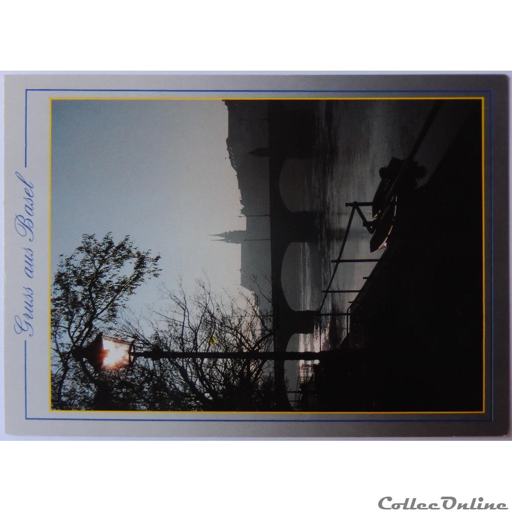 carte postale europe provence cote azur cp de suisse bale