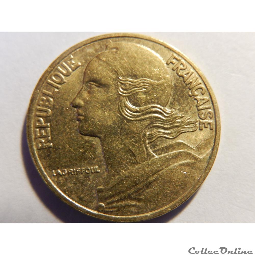 5 centimes Marianne 1996 3 plis 2 monnaie france moderne 5 centimes marianne 1996 3 plis