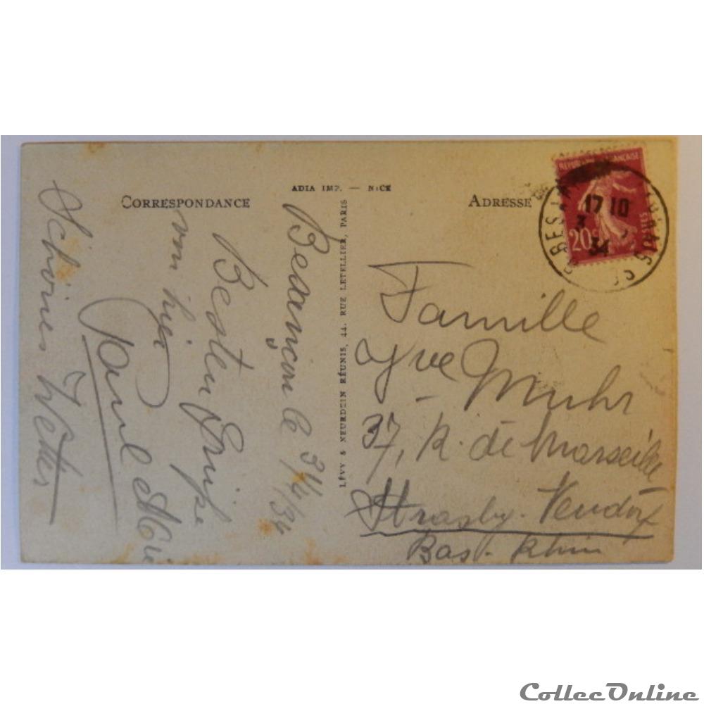 carte postale france franche comte cpa du doubs besancon