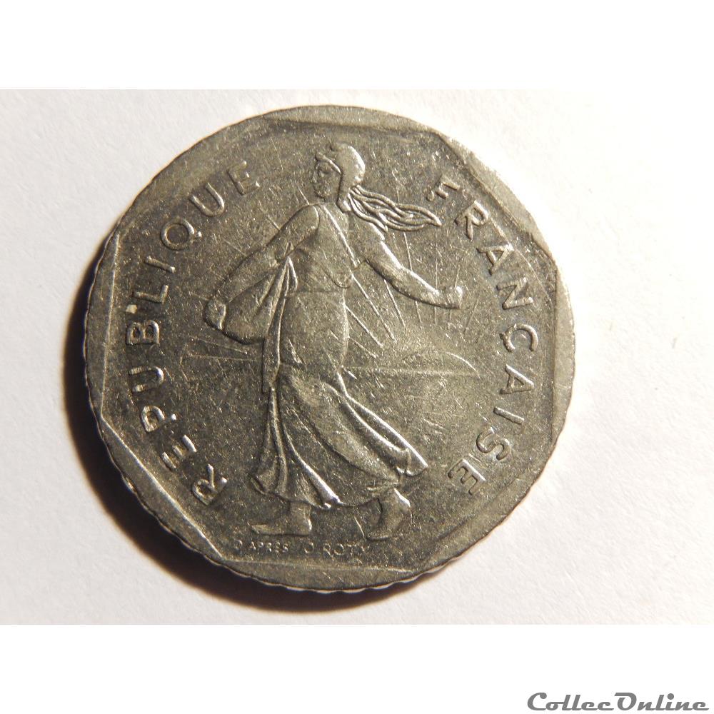 2 Francs Semeuse 1979 3 monnaie france moderne 2 francs semeuse 1979