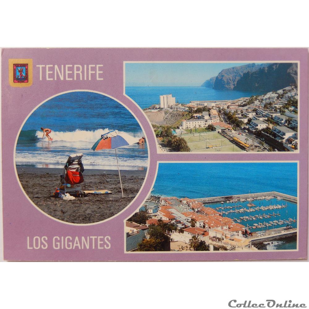 CP d'Espagne, îles Canaries, Ténérife carte postale europe alsace cp espagne iles canaries tenerife