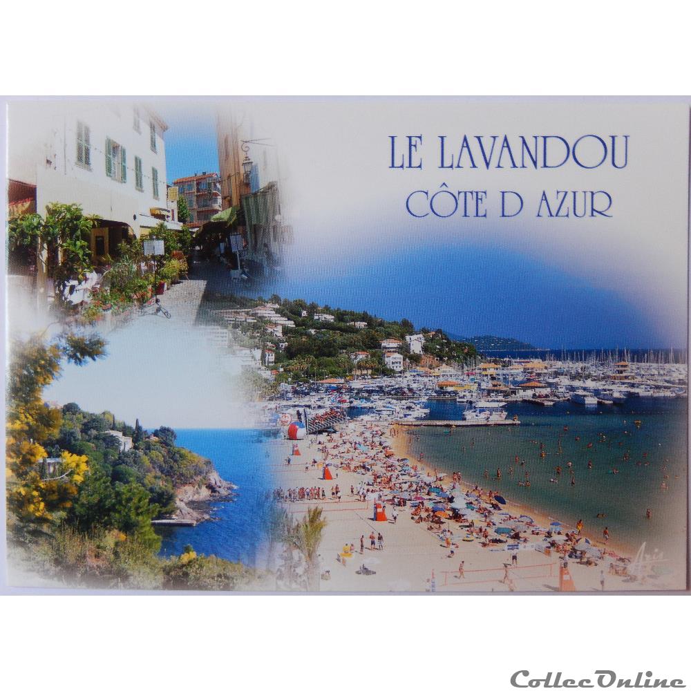 carte postale france provence cote azur cp du var le lavandou