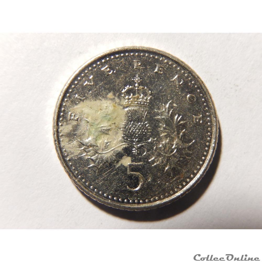 Royaume-Uni, 5 pence de 2006 monnaie monde royaume uni 5 pence de 2006