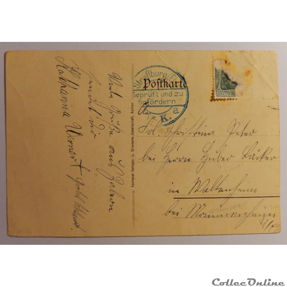 CPA de Saverne, le saut du prince Charles, Bas-Rhin carte postale france alsace cpa de saverne le saut du prince charles bas rhin