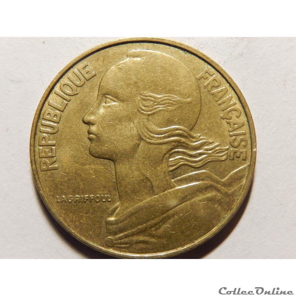 monnaie france moderne 20 centimes marianne 1984