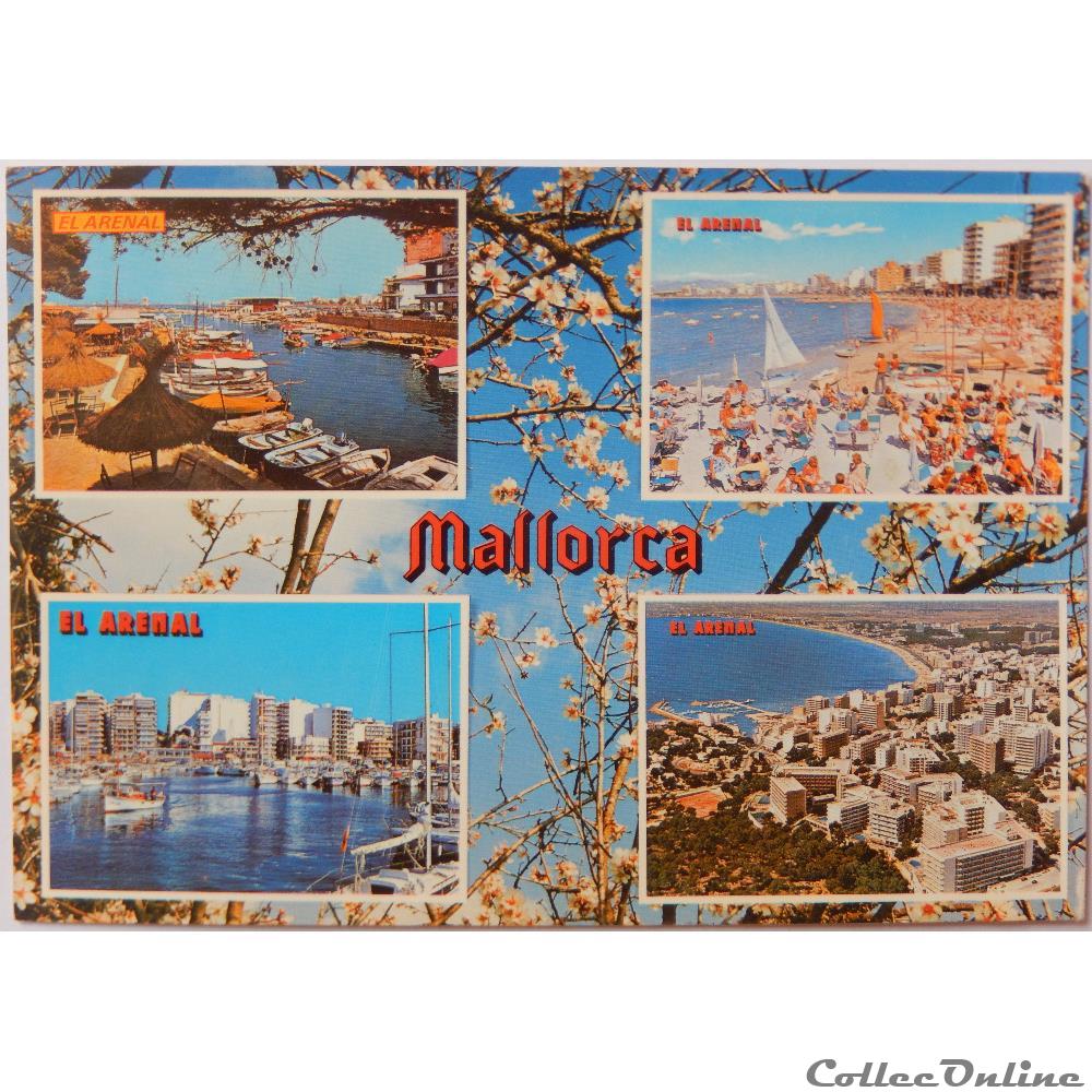 CP d'Espagne, îles Baléares, Majorque carte postale europe pay de la loire cp espagne iles baleares majorque