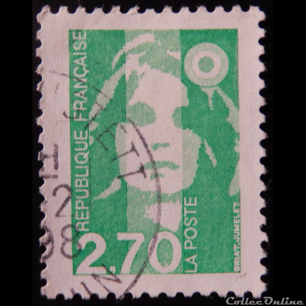 03005 Marianne de Briat 2F70 vert 5 timbre france 03005 marianne de briat 2f70 vert