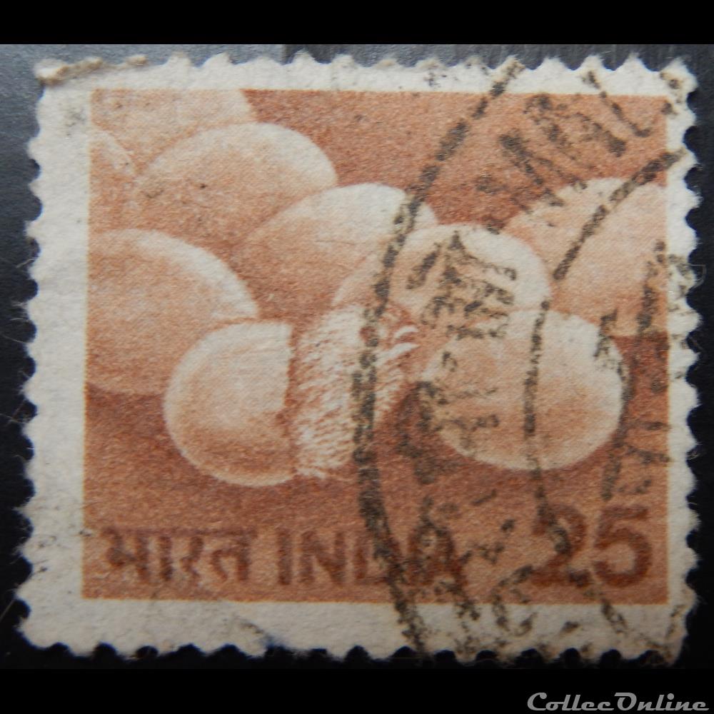 Inde 00594 oeufs en couveuse 25p de 1979 timbre asie inde 00594 oeufs en couveuse 25p de 1979