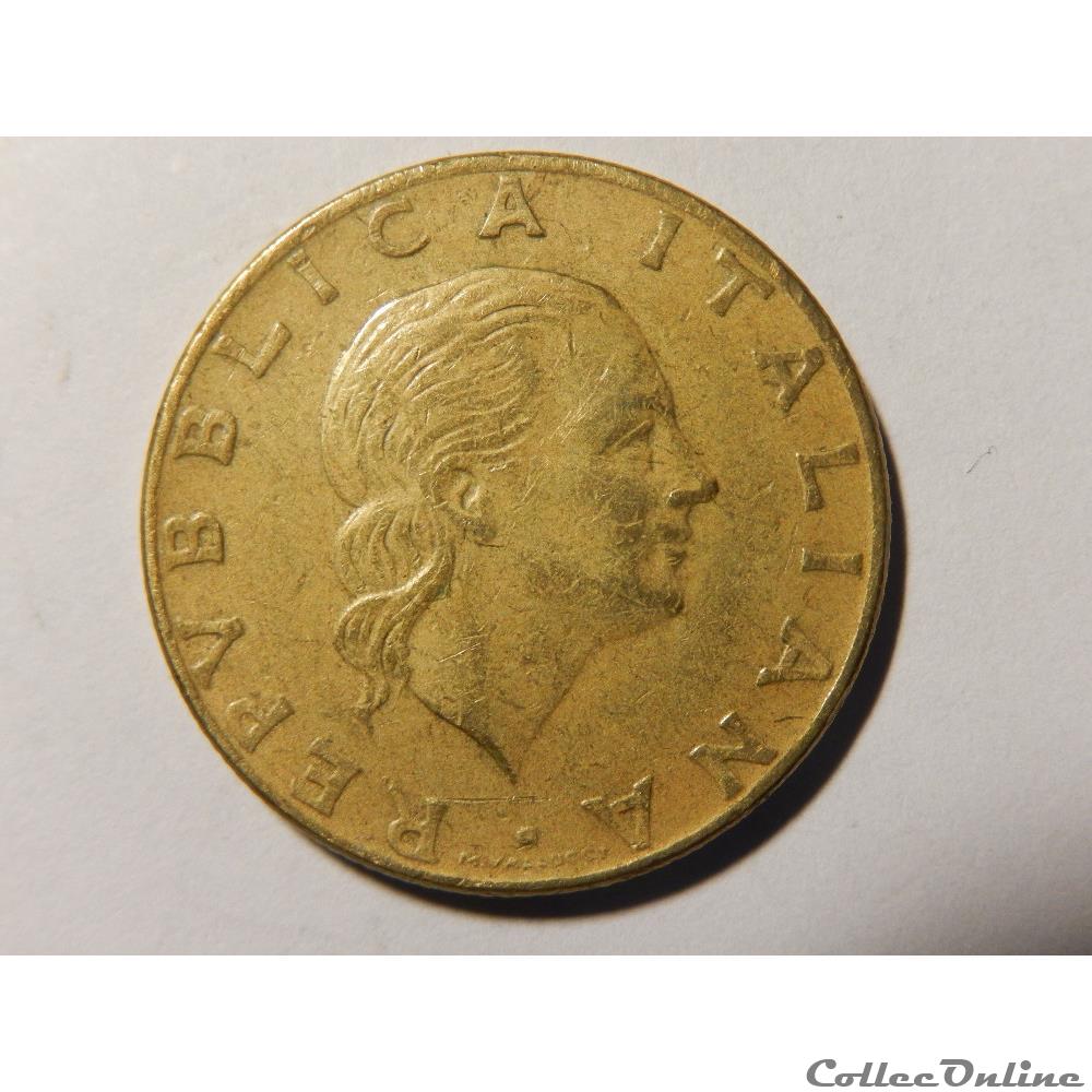 Italie, 200 lires 1981 3 monnaie monde italie 200 lires 1981