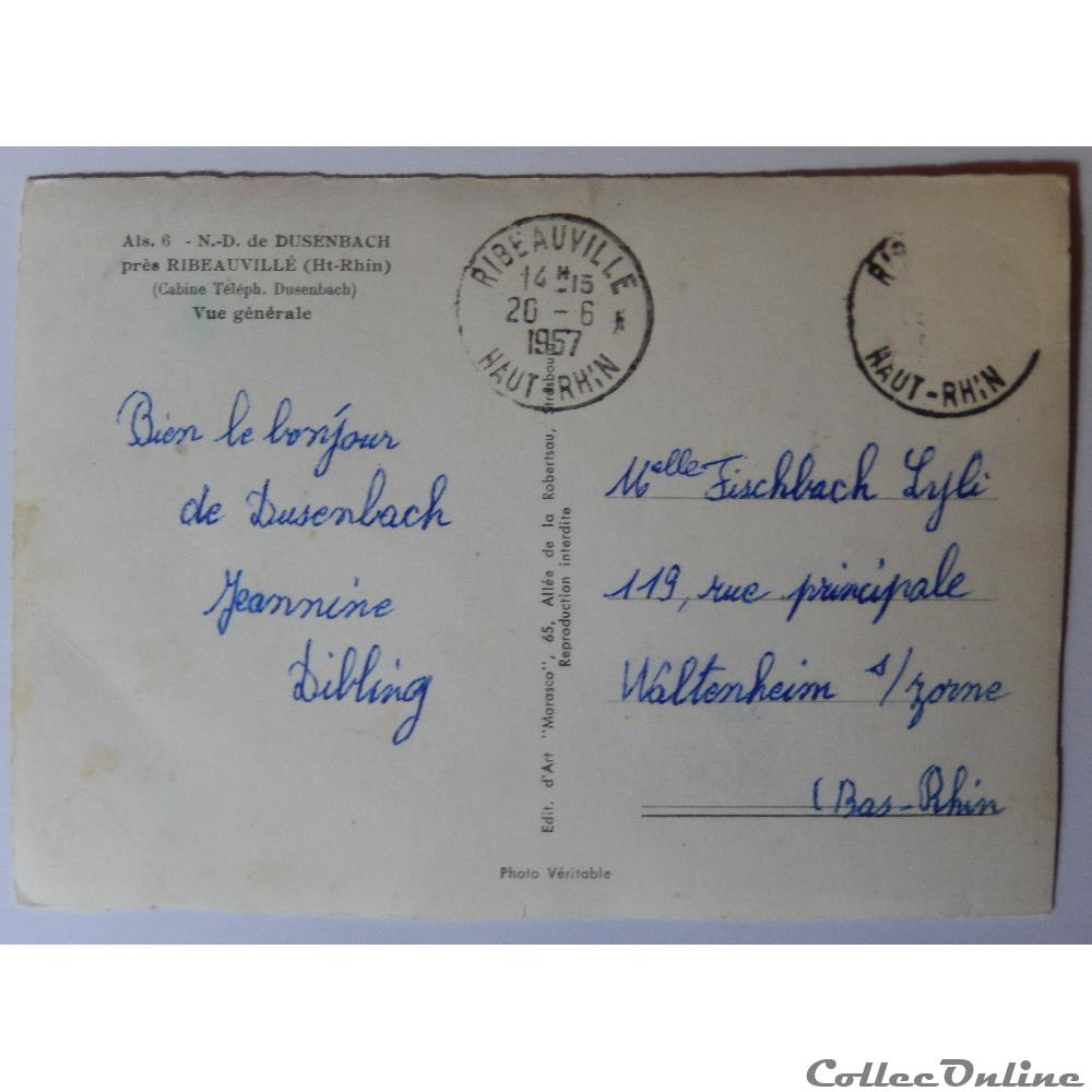 CPA de Notre-Dame de Dusenbach près Ribeauvillé, Haut-Rhin carte postale france alsace cpa de notre dame de dusenbach pres ribeauville haut rhin