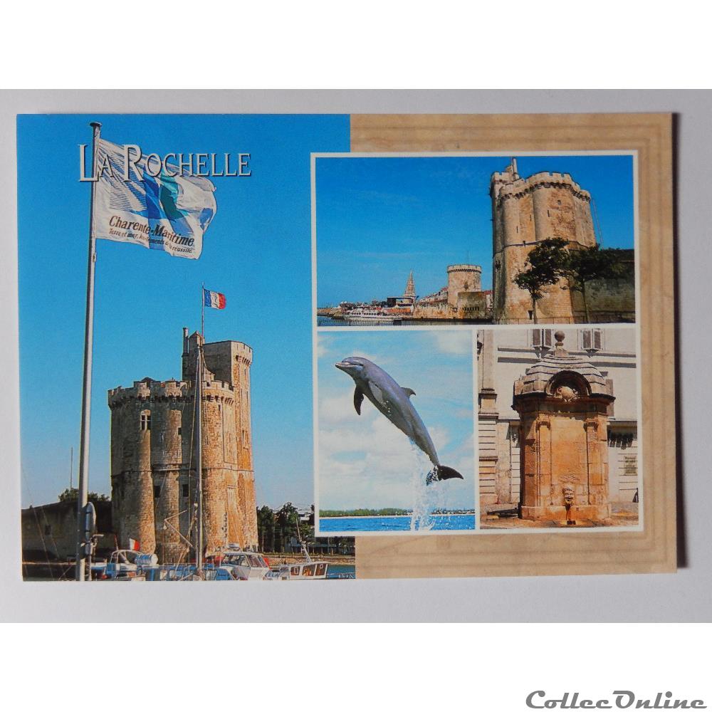 CP de Charente-Maritime, La Rochelle. carte postale france poitou cp de charente maritime la rochelle