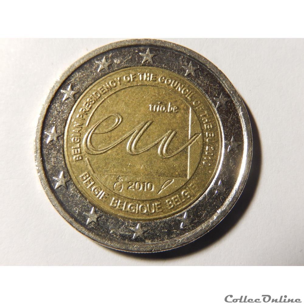 monnaie belgique presidence du conseil de union europeenne