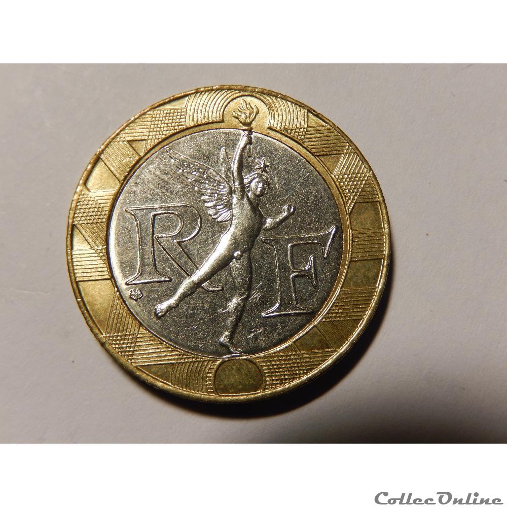 10 Francs Génie de la Bastille 2000 3 monnaie france moderne 10 francs genie de la bastille 2000