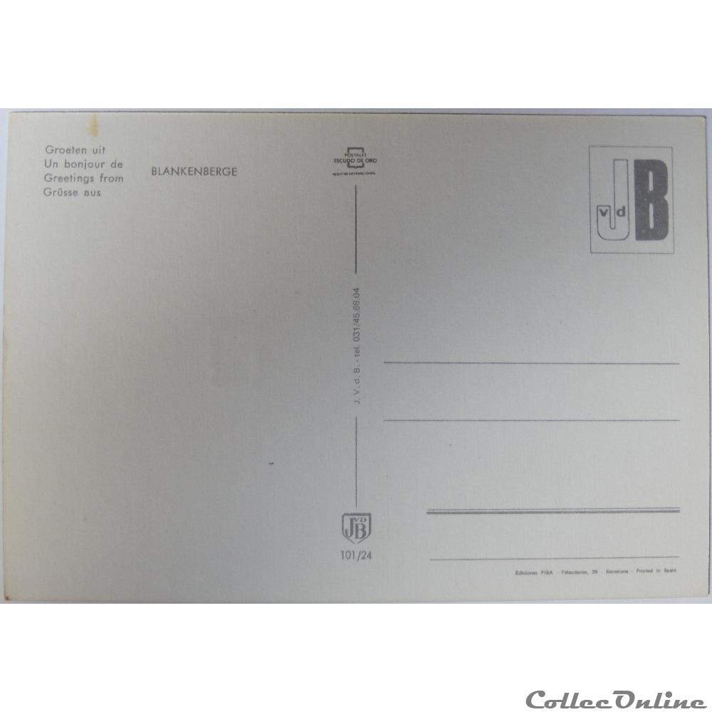 carte postale europe haute normandie cp de belgique flandre blankenberge