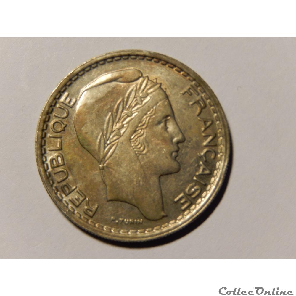 monnaie france moderne 10 francs turin petite tete 1948