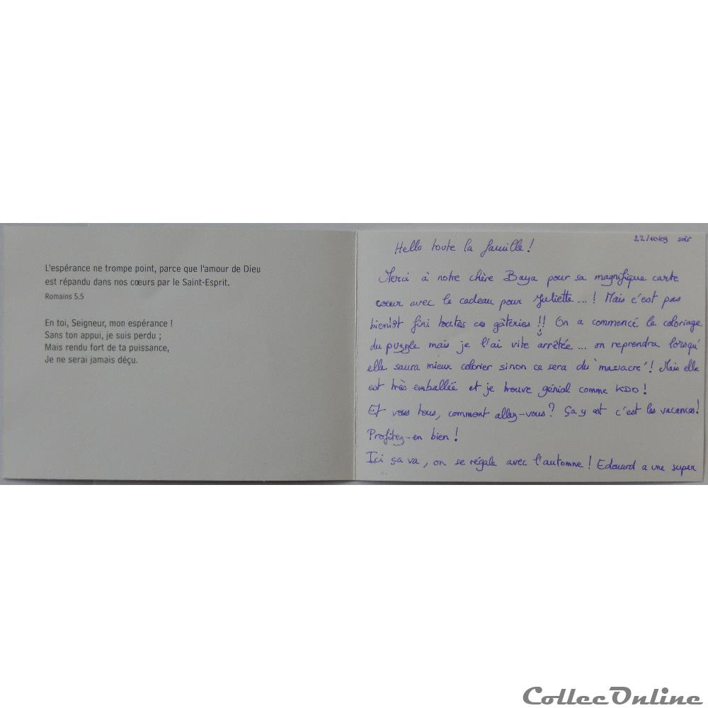 Cp Citation Biblique Postcards