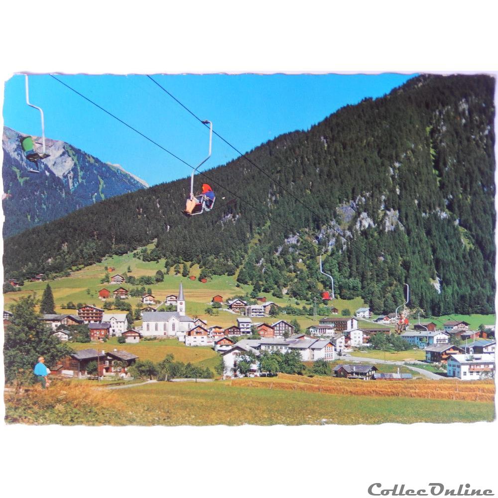CPA d'Autriche, Vorarlberg, Gaschurn carte postale europe provence cote d azur cpa autriche vorarlberg gaschurn