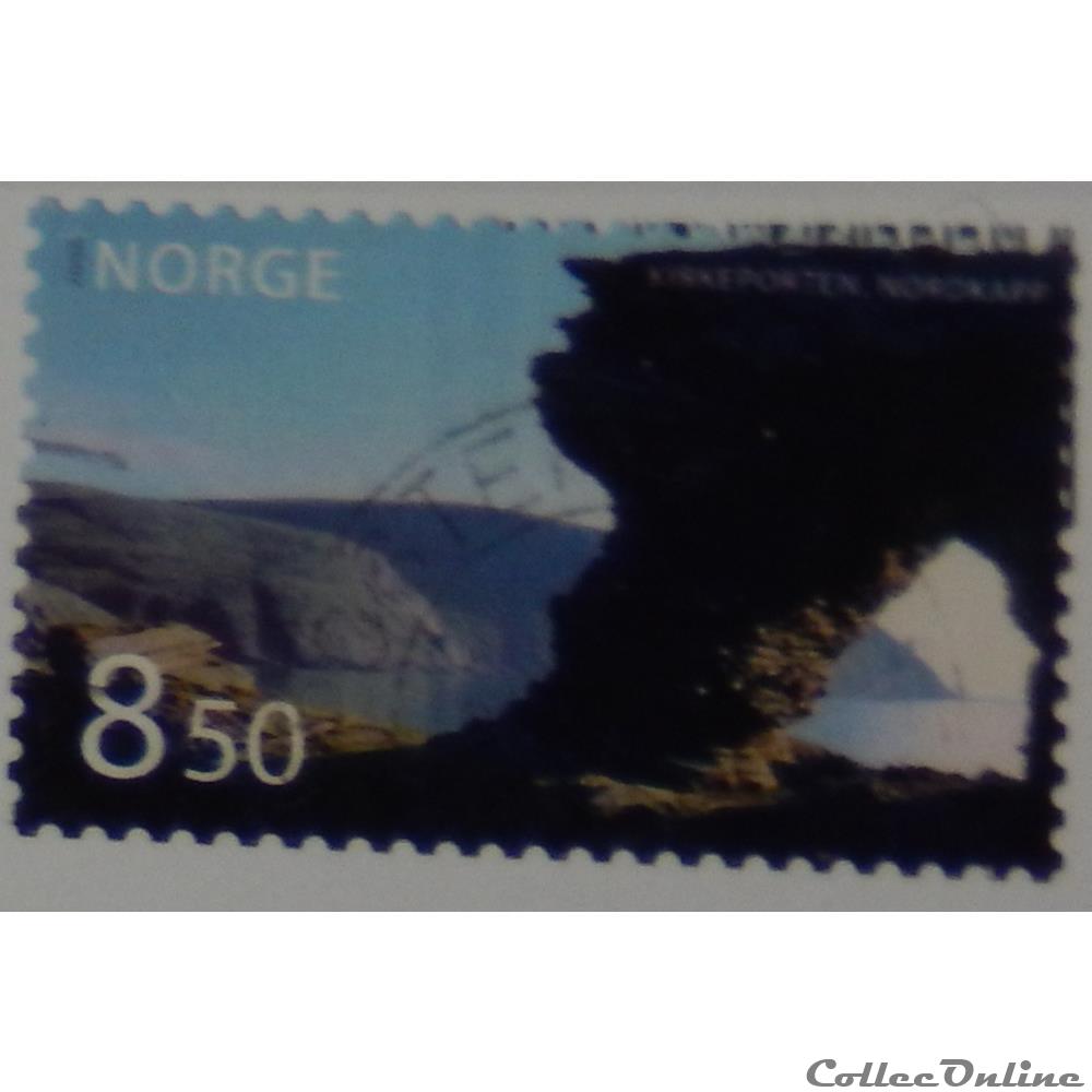 Norvège 01527 Kirkeporten .50kr de 200 timbre europe norvege 01527 kirkeporten 50kr de 200
