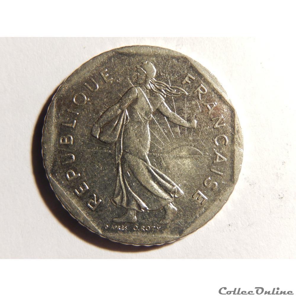 2 Francs Semeuse 1982 3 monnaie france moderne 2 francs semeuse 1982