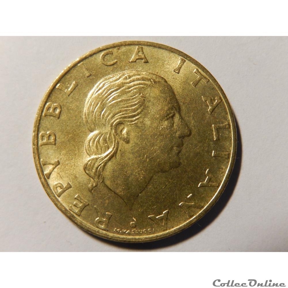Italie, 200 lires 1994 Arma dei Carabinieri 3 monnaie monde italie 200 lires 1994 arma dei carabinieri