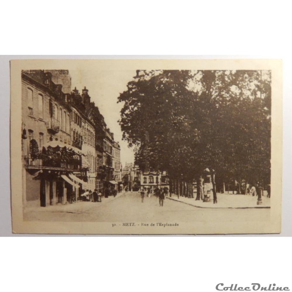 carte postale france lorraine cpa de moselle metz