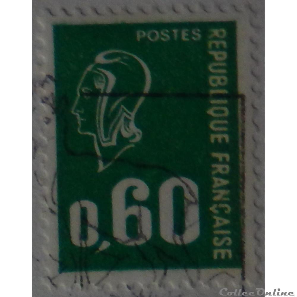 01814 Marianne de Béquet - 60c vert de 1974 5 timbre france 01814 marianne de bequet 60c vert de 1974