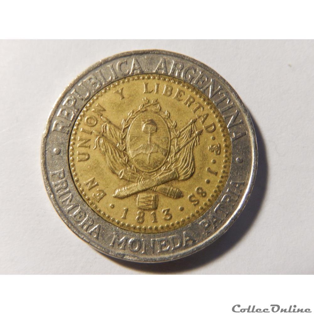 1 peso de 1994 2 monnaie monde argentine 1 peso de 1994
