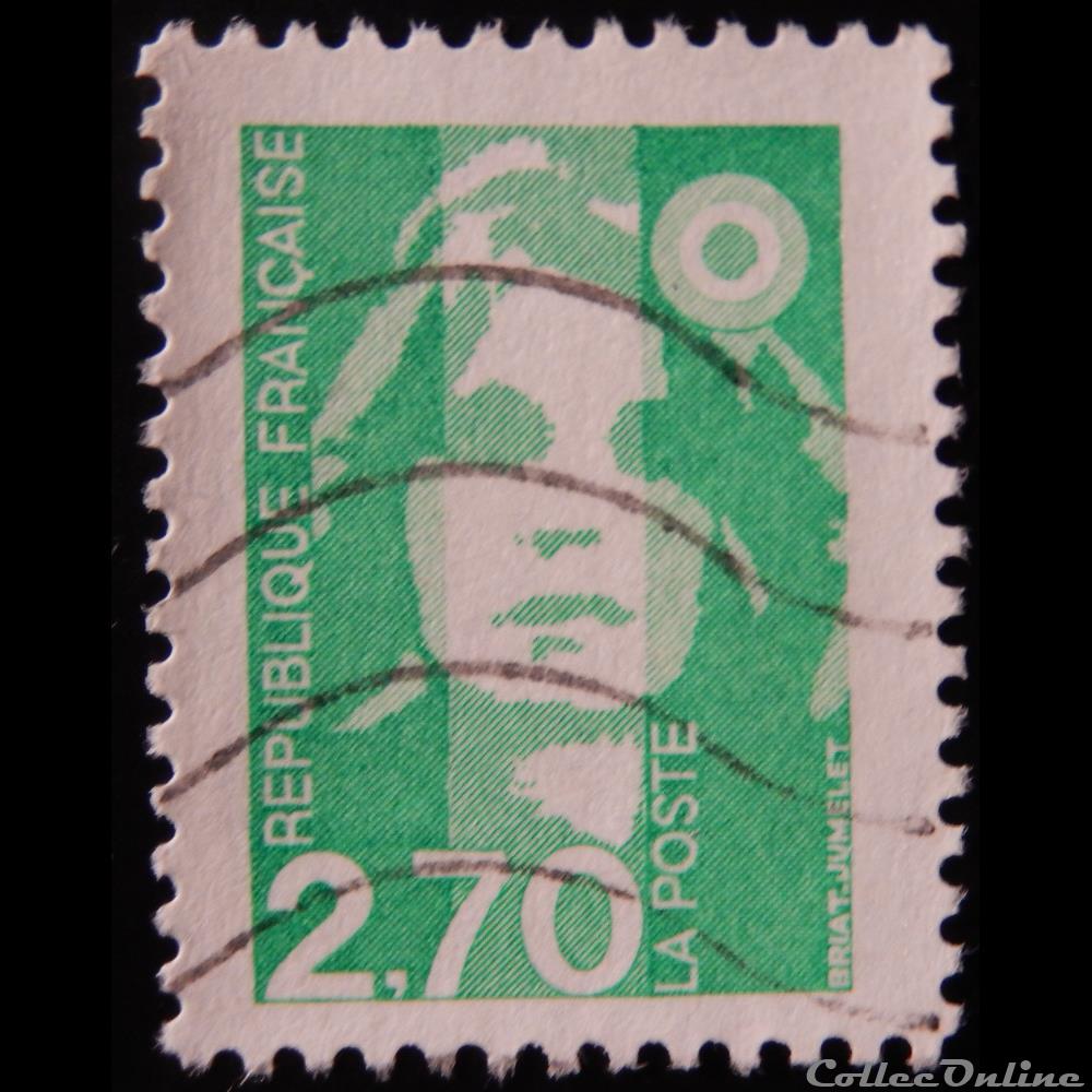 03005 Marianne de Briat 2F70 vert 4 timbre france 03005 marianne de briat 2f70 vert