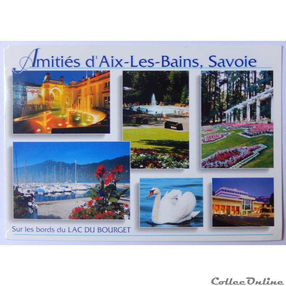 CP de Savoie, Aix-les-Bains, lac du Bourget carte postale france rhone alpe cp de savoie aix les bains lac du bourget
